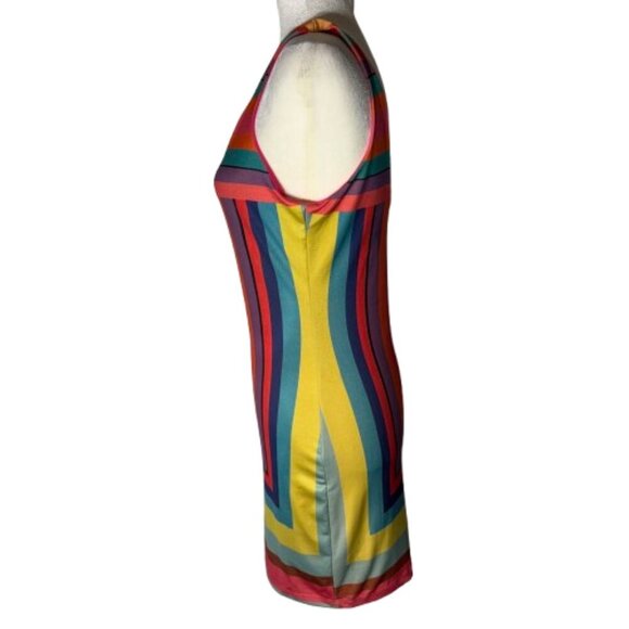 Dulce Carola Womens Large Multi Color Dress - Picture 2 of 6